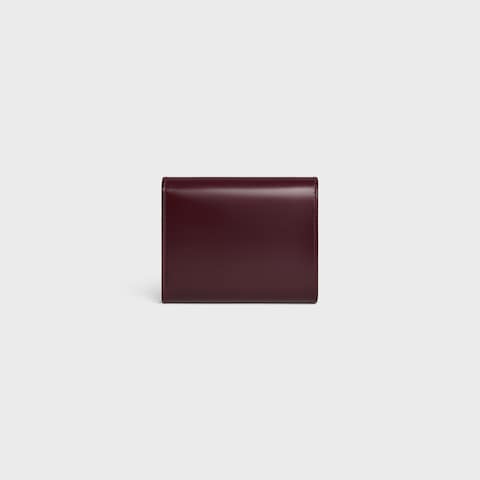 Small Flap Wallet TRIOMPHE IN Shiny calfskin - Image 2